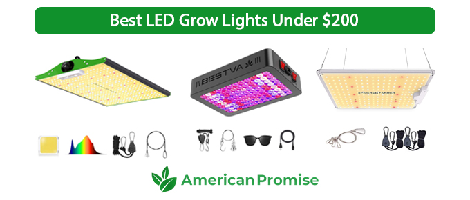 Best LED Grow Lights Under $200