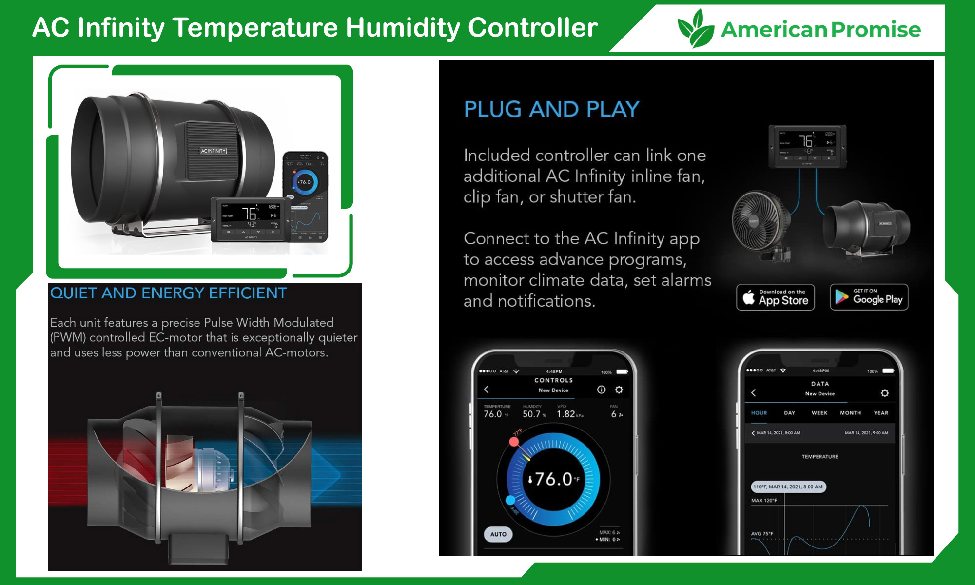 AC Infinity Humidity Controller